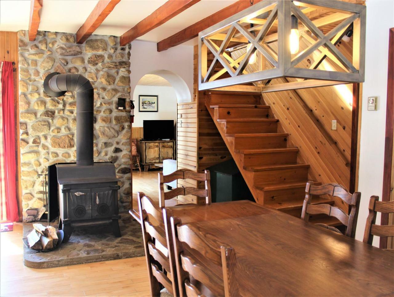 Chalet Rustique Crds Tremblant Лак-Сюперьёр Экстерьер фото